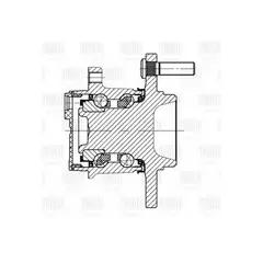 Ступица для а/м Mazda 3 (03-)/3 (08-) (задн. в сборе с подшип.) TRIALLI MR 2585