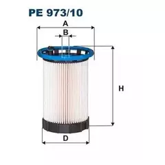 Фильтр топливный Filtron PE97310 для Audi Q3; VW CC 358, Passat, Tiguan - FILTRON арт. PE97310
