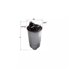 Фильтр топливный SAKURA FS3103 AUDI_A4 (B5)_1,9 TD 75-110 1999-2001_AUDI_A4 (B6+B7)_1,9 TD 110, 115,