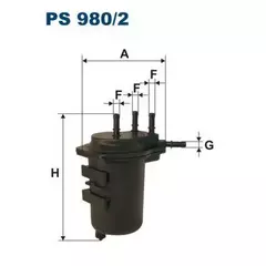 Фильтр топливный FILTRON PS980 2