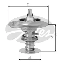 Термостат Honda Jazz 02-08, Civic 87-; Mitsubishi Lancer 84-92, Colt 84- Gates