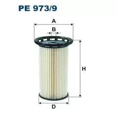 Filtron PE9739 Фильтр топливный для AUDI A3 8V (2013>)/Skoda Octavia (A7) 2013-2020/VW Tiguan 2016>