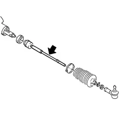 Тяга рулевая BMW: 1 F20/F21 10-, 3 F30/F31 12- - CTR арт. CR0002