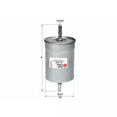 Фильтр топливный SAKURA FS3108 AUDI A3 (8L) 1,6 AEH, AKL, APF, AVU, BFQ 101 1996-2003 AUDI A3 (8L) 1