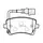 Колодки тормозные дисковые VOLKSWAGEN T5 03>/MULTIVAN 03> (старый арт. CKVW-32) GK1259 Колодки тормозные дисковые VOLKSWAGEN T5 03>/MULTIVAN 03> (старый арт. CKVW-32) GK1259