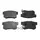 Колодки тормозные дисковые задние Honda Prelude 2.0i-2.3i &4WD 92-96 (старый арт. CKHO-8) GK0325 Колодки тормозные дисковые задние Honda Prelude 2.0i-2.3i &4WD 92-96 (старый арт. CKHO-8) GK0325