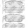 PN0392 (19372198/13411380) Тормозные колодки задние (4 шт) Aveo T300/Cruse/Tracker/Mokka/Astra NiBK PN0392 (19372198/13411380) Тормозные колодки задние (4 шт) Aveo T300/Cruse/Tracker/Mokka/Astra NiBK