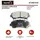 Колодки тормозные KORTEX KT3467STD Передние