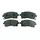Колодки тормозные дисковые передние SUBARU: FORESTER 97-02, IMPREZA 96-04, LEGACY 96-03, OUTBACK 00-02 Колодки тормозные дисковые передние SUBARU: FORESTER 97-02, IMPREZA 96-04, LEGACY 96-03, OUTBACK 00-02