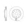 Диск тормозной передний SKODA OCTAVIA/SUPERB/VW PASSAT/TIGUAN BR33147T