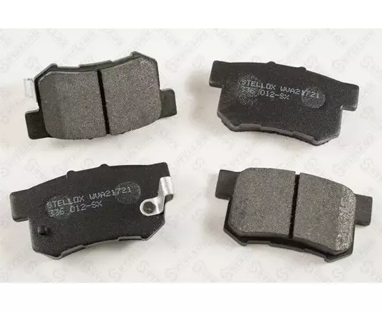 Колодки тормозные дисковые задние для Хонда СРВ 4 2012-2018, Honda CR V 4 колодки тормозные дисковые задние STELLOX 336 012-SX