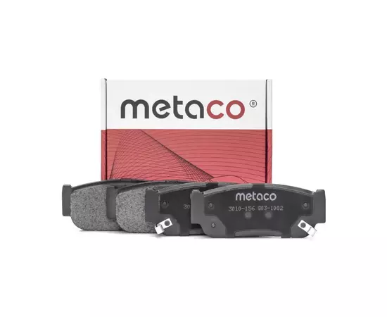 Тормозные колодки METACO 3010-156 Задние