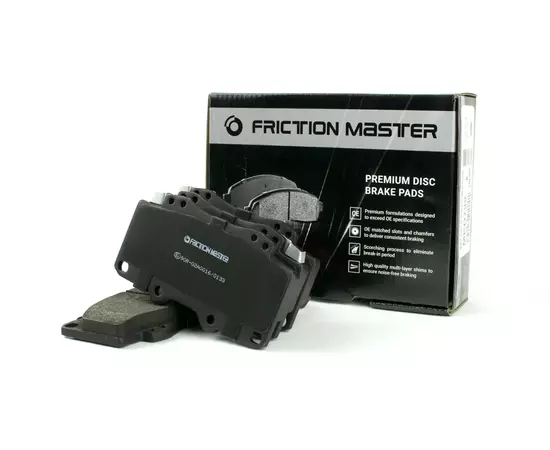 Тормозные колодки FRICTION MASTER MKD764 для автомобиля Хонда Цивик V2 (Fd) 09.0; (Fk,Fn) 09.05; V3 (Fb) 11; V (Ej9, Ek3/4) 11.95-02.01; (Ej6, Ej8) 03.96-12.00