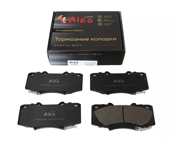 Тормозные колодки передние Toyota Hilux (2005-), Fortuner (2011-) Aiko PF0548