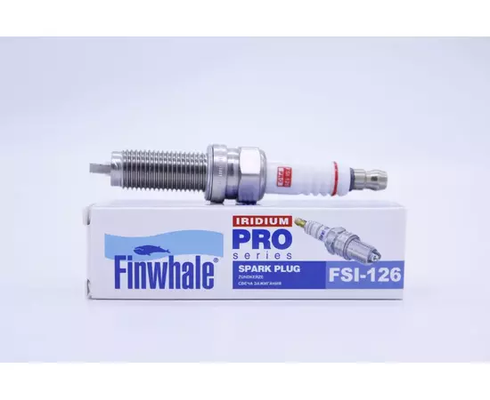 Свеча зажигания иридий, 1 шт. FINWHALE FSI126 (соответствует NGK ILZKR7B-11GS / 7960 и DENSO SXU22HCR11S / 3461) для HONDA Accord, Pilot, CR-V, Crosstour (K24Z, K24Y, R20A, J35Y, J35Z, J37A) / JEEP Wrangler, Grand Cherokee / CHRYSLER 300 C / Dodge Durango