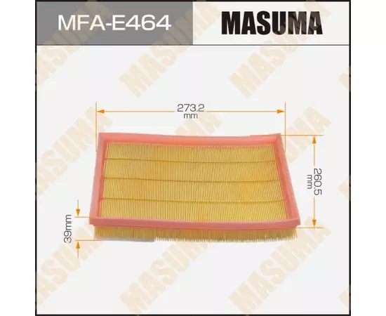Воздушный фильтр "Masuma" MFA-E464 BMW X6 (F16)- X3 (F25) A0290