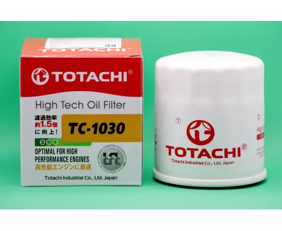 Масляный фильтр TOTACHI TC-1030 (Vic С-110) для TOYOTA Corolla, RAV4, Camry IST Premio Allex Vitz Prius Platz Vista С110
