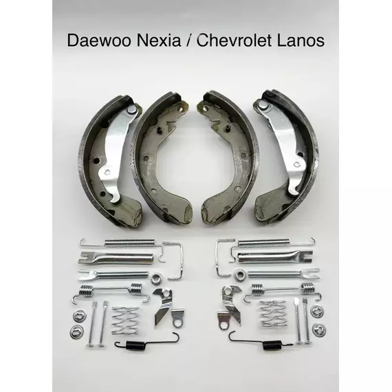 Колодки тормозные задние на Daewoo Nexia, Chevrolet Lanos с установочным комплектом