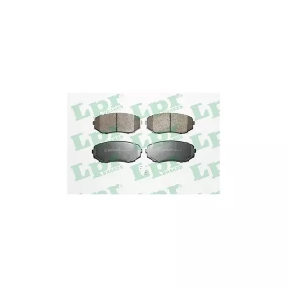 Колодки тормозные дисковые LPR 05P1573 (24544) MAZDA CX-7/9 07- F