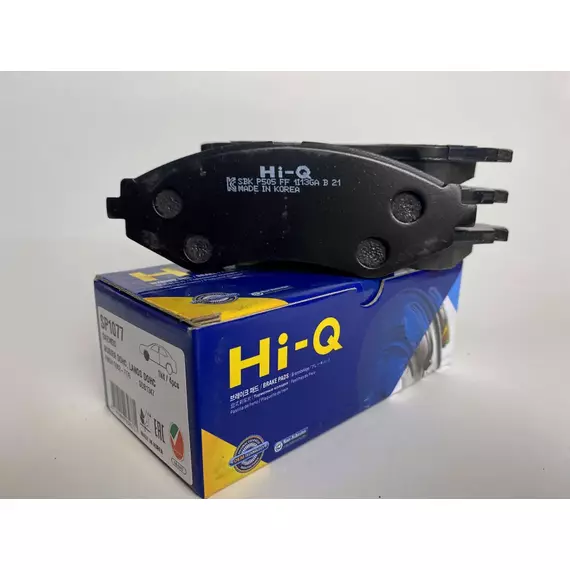 Тормозные колодки передние HI-Q SP1077 Chevrolet Lanos/Lacetti/Rezzo/Daewoo Nexia/Nubira/Leganza
