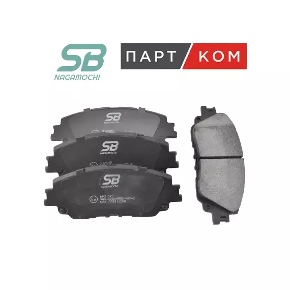 Колодки тормозные дисковые передние к-т TOYOTA CAMRY 2.0 2018 - по наст. время TOYOTA CAMRY 2.5 201