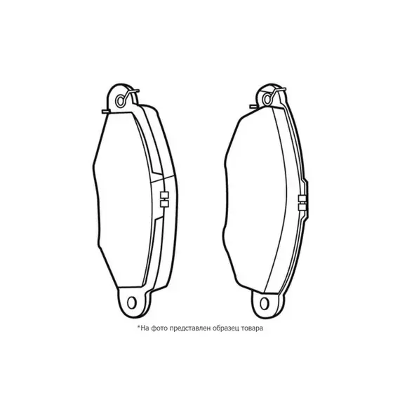 Колодки тормозные передние HYUNDAI Solaris, Accent, Elantra, Genesis, i20, i30, Santa Fe / KIA Rio, Ceed, Cerato, Sorento