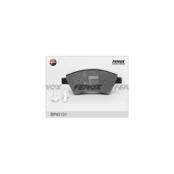 m/1377088/FENOX/Колодка тормозная(кт.4 шт) Renault Kangoo 01- , Megane II 02- , Scenic II 03- , Grand Scenic II 04-