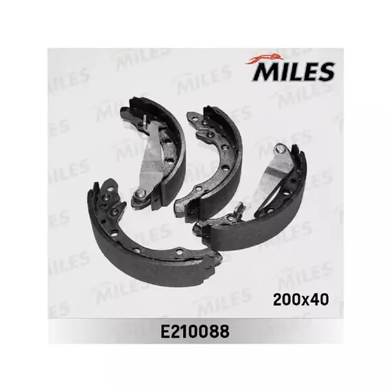 Колодки барабанные (VW POLO седан 10-, CHERY AMULET, SKODA FABIA I-II) (TRW GS8526) 200 X 40 мм E210088