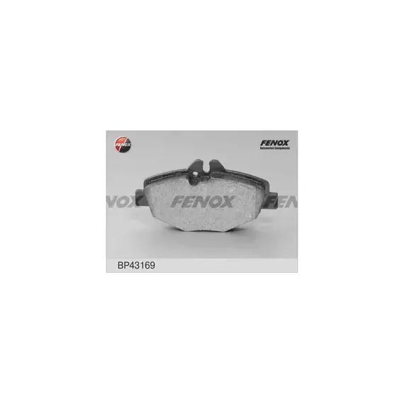 m/1340340/FENOX/Колодка тормозная (кт. 4 шт) дисковая Mercedes E Class W211, S211 Передние