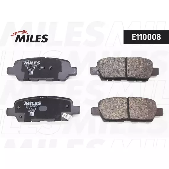 Колодки тормозные для NISSAN X-TRAIL/QASHQAI/TIIDA/INFINITI FX/RENAULT KOLEOS задние