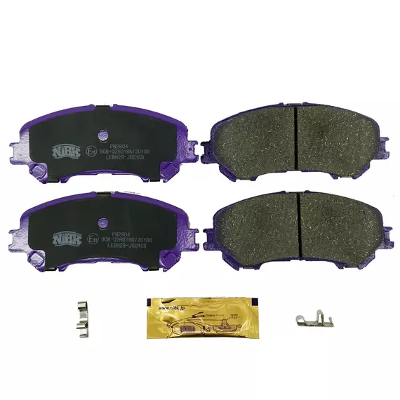 Колодки тормозные NiBK PN2804 Передние