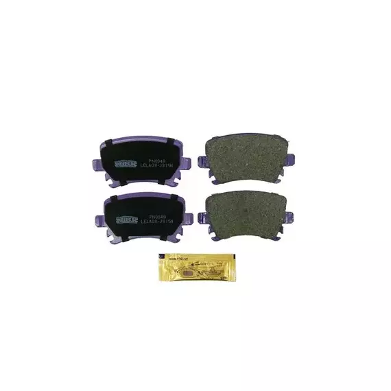 Колодки тормозные задние дисковые Audi A4 [B7] 2005-2007/ A6 [C6,4F] 2004-2011/ VW Golf VI 2009-2013/ Jetta 2006-2011/ Passat [B6] 2005-2010/ Touran 2003-2010/ Skoda Octavia (A5 1Z-) 2004-2013/ Superb 2008-2015