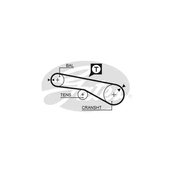 Ремень ГРМ Hyundai Lantra/Santamo/Sonata / Kia Joice / Mitsubishi Colt/Eclipse/Galant/L200/L300/Lancer/Outlander/Pajero/Space Gear/Space Runner/Space Wagon
