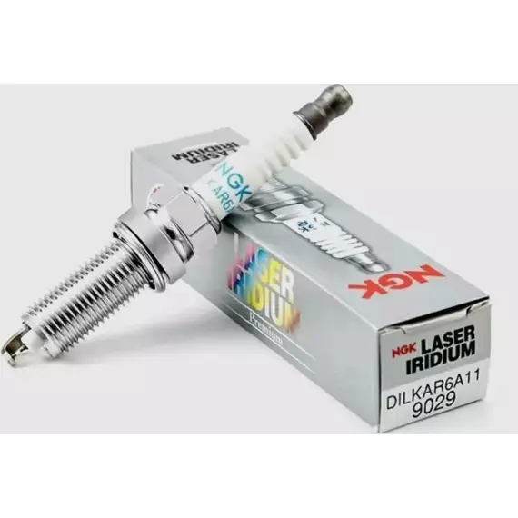 Свеча зажигания иридиевая LASER IRIDIUM NGK 9029 (DILKAR6A11), для NISSAN, RENAULT, НИССАН, РЕНО, X-TRAIL 2.5, KALEOS 2.5