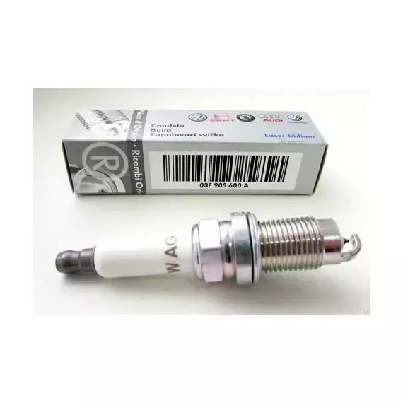 Свеча зажигания иридий, 1 шт. VAG 03F 905 600 A - VW Touran, Polo V, Golf V/VI, Caddy, Jetta IV, Beetle / SKODA Yeti, Roomster, Octavia II, Rapid, Fabia / AUDI A1 (10-15), A3 (10-13)