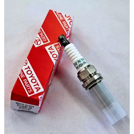 Свеча зажигания иридий, 1 шт. 90919-01259 TOYOTA (FK16HR-A8 (3484)) - LEXUS NX (14-), LEXUS ES (12-) / TOYOTA Camry V50 (11-), Rav4 A40 (12-), Avalon (12-), Harrier (13-) - двигатель 2AR-FXE