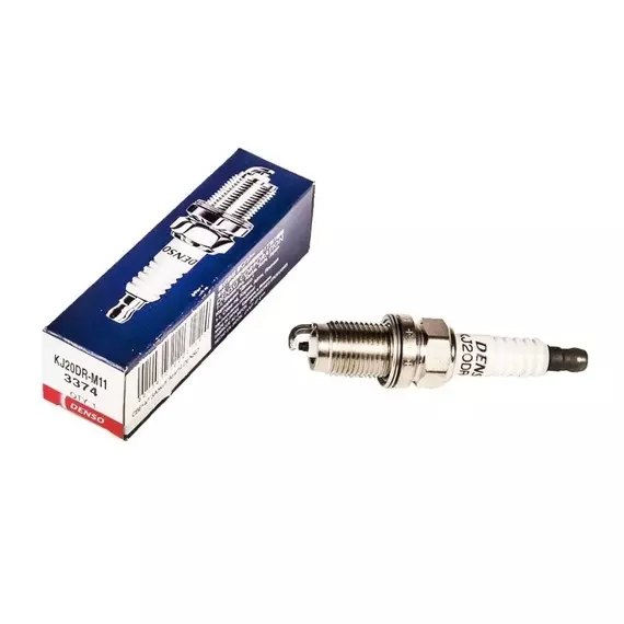 Свеча зажигания, 1 шт. DENSO KJ20DR-M11 (3374) - Accord, Civic, CR-V / SKODA FABIA, OCTAVIA, RAPID, ROOMSTER / VW BEETLE, CADDY III, FOX, GOLF V/VI, JETTA, POLO