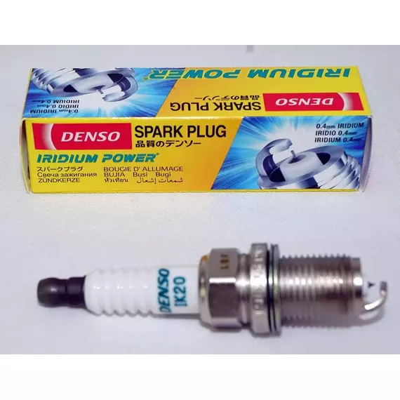 Свеча зажигания иридий, 1 шт. DENSO IK20 (5304) - HONDA MOTORCYCLES GL. NC, CTX / BMW R 850 / MOTO GUZZI MC BELLAGIO / GREAT WALL HOVER H3 2.0 (97-)