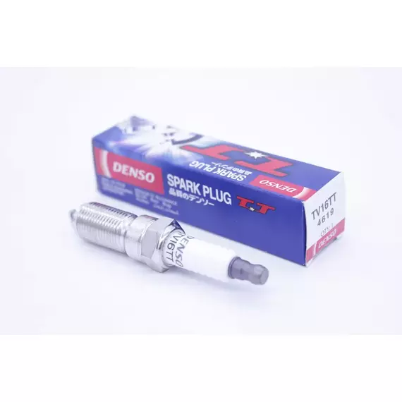 Свеча зажигания, 1 шт. DENSO TV16TT (4619) (соответствует NGK TR5B-13 / 4559) для CADILLAC CTS, SRX, STS / CHEVROLET Captiva / FORD Fiesta, Focus, C-Max, Fusion, Ka, Mondeo, Tourneo Connect / HUMMER H3 / SUZUKI Grand Vitara / VOLVO C30, S40, V50 / MAZDA 3