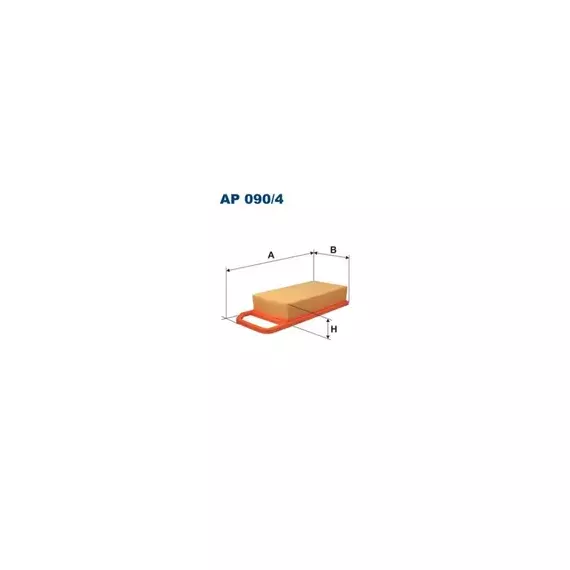 AP 090/4_фильтр воздушный! Citroen C5 1.8i 16V/2.0i 16V 11.04>, Peugeot 407 04.04>