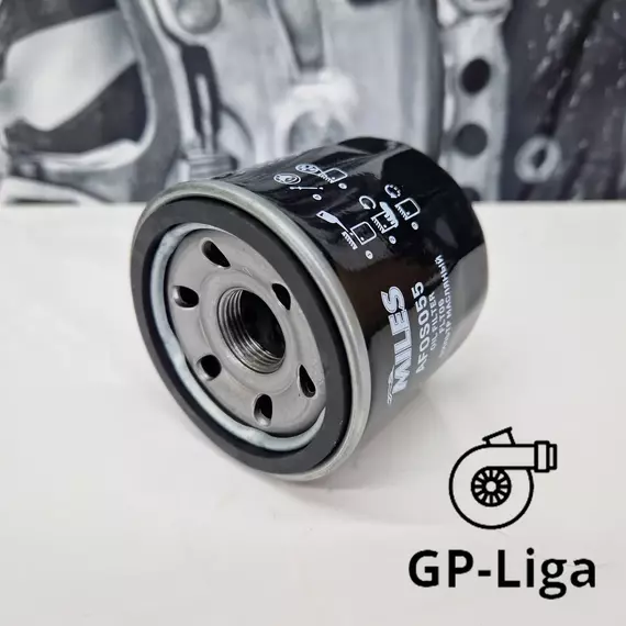 Фильтр масляный  Vesta XRAY Hyundai Solaris Getz , Kia Rio 3, Renault Logan II MAZDA MITSUBISHI NISSAN RENAULT SUBARU SUZUKI Miles AFOS055