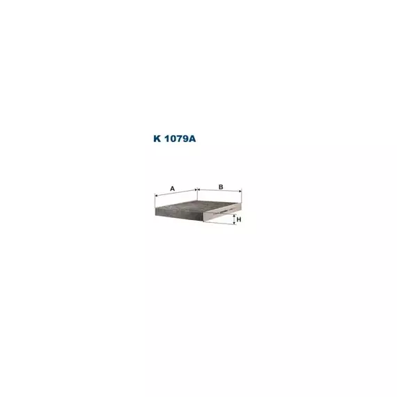 Воздушный фильтр салона FILTRON (без рамки) K1079A (CUK2545 / LAK 120) AUDI MB SEAT VW 01-