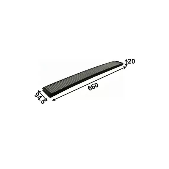 Фильтр салона угольный BMW 3 2.0 2005 - 2007 BMW X3 3.0 2004 - 2006 BMW X3 2.0 2007 - 2009