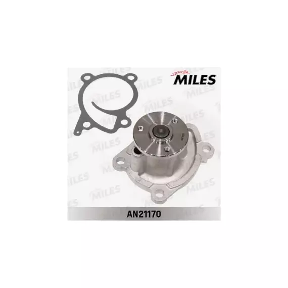 Насос водяной NISSAN MICRA/NOTE/TIIDA/RENAULT MEGANE 1.4/1.6 05- (DOLZ N151) AN21170