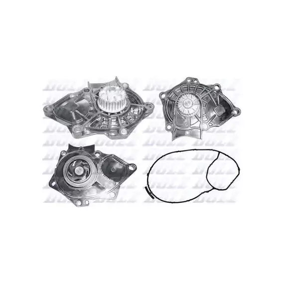 Помпа Audi A4/A5 Skoda Octavia 1.8/2.0TSI/TFSI 09- (без корпуса термостата) Dolz