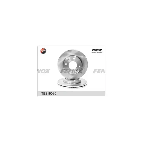 m/1340126/FENOX/Диск тормозной Hyundai Elantra XD 00-/Matrix FC 01-/KIA Cerato 06- 257*24*4, Передний