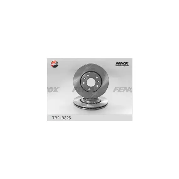 TB219326 диск тормозной передний! Renault Duster 1.5D 10>, Renault Megane 1.2-2.0/1.5D-1.9D 08>