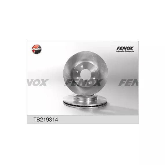 Диск тормозной Hyundai Accent III(MC) 05-, i20 08-, Kia Rio II 05-, FENOX TB219314