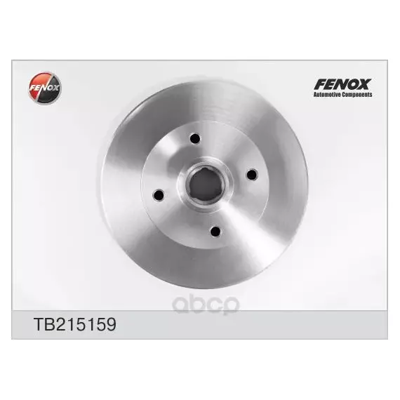 Тормозной диск FENOX задний для Volkswagen Golf 2, Golf 3, Passat, Vento 88-97 TB215159