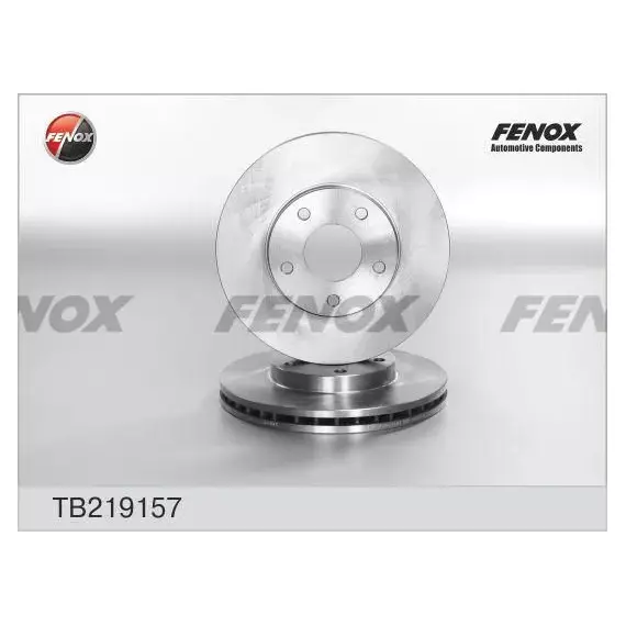 Диск тормозной перед прав лев Fenox TB219157